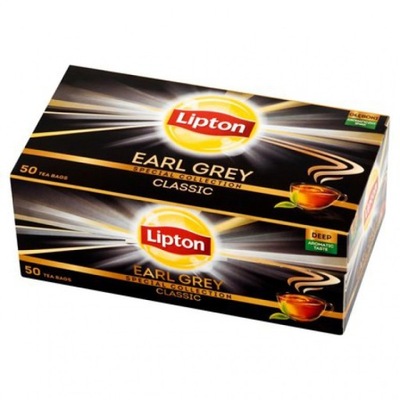 Herbata LIPTON Earl Grey 50 torebek