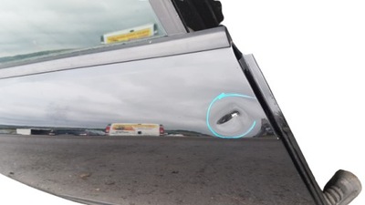 Audi a3 8p lift sportback ly9b двері правий задня фото №1