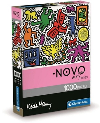 Puzzle 1000 Compact Art Keith Haring