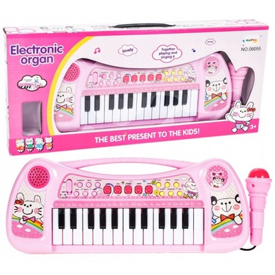 Pianinko z mikrofonem