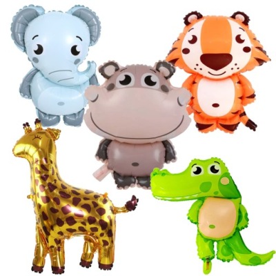 ZESTAW BALONÓW ZWIERZĘTA NA URODZINY DLA DZIECKA
