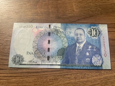 Tonga - 10 panga - UNC