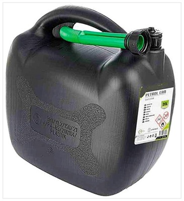 I7F67 KANISTER PLASTIKOWY NA COMBUSTIBLE 20L OWALNY ATEST 0000-00  