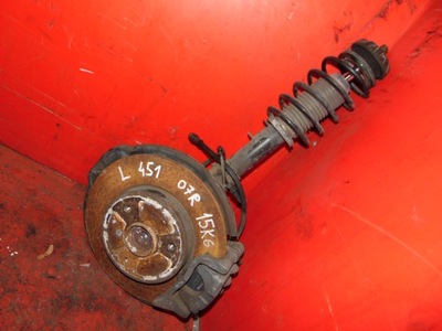 Smart fortwo ii 451 07- поворотний кулак амортизатор ліва фото №1