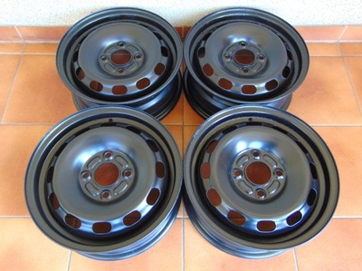 LLANTAS ACERO 5,5X14 ET47,5 FIESTA MK6 MAZDA 2 JUEGO  