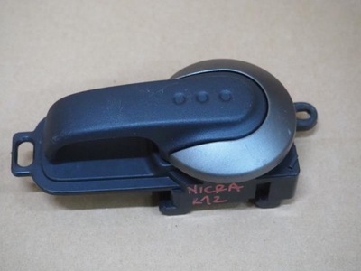 Ручка дверь внутренняя левая nissan micra k12 80671ax603 фото №1