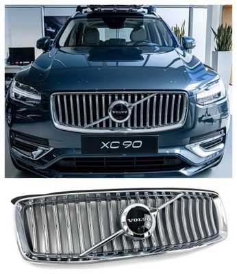Решітка радіатора решітка радіатора volvo xc90 ii lift inscription радар камера фото №1