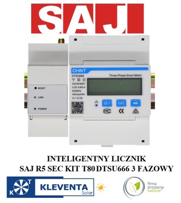 Zestaw SAJ SEC KIT T80 DTSU666 3-PH