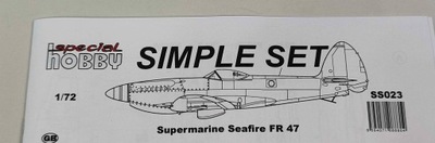 Supermarine Seafire FR.47 Simply Set SS023 1/72