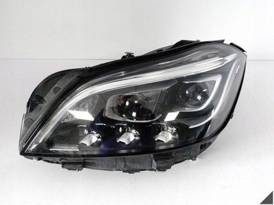 MERCEDES CLS II C218 X218 RESTYLING 14-18 FARO MULTIBEAM COMPLETO DIODO LUMINOSO LED IZQUIERDA PARTE DELANTERA EUROPA  