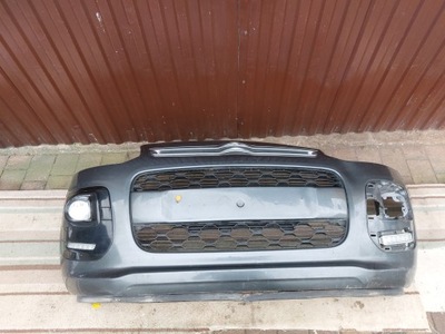 Бампер перед citroec c3 picasso lift szary фото №1