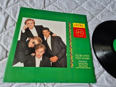 Level 42 – To Be With You Again /D3/ 12", 45 RPM, EP / EX