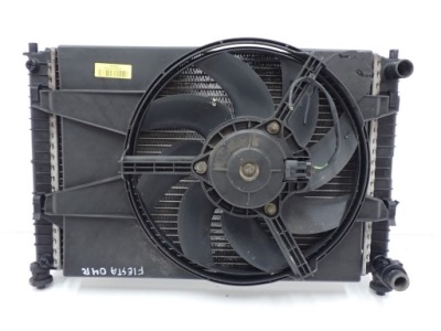 Комплект радиатор воды вентилятор ford fiesta mk6 1.25 фото №1