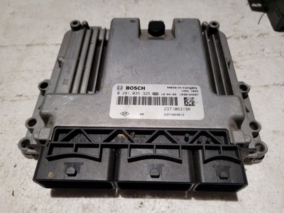 Бортовой компьютер двигателя renault 0281035325 фото №1