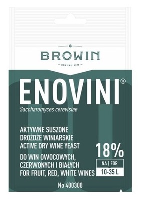 Drożdże suszone do win Enovini 7 g Biowin