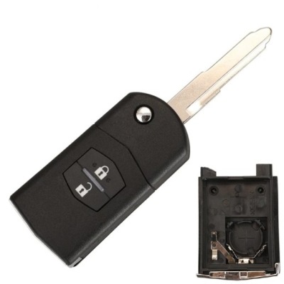 Корпус пульта mazda mitsubishi 2 кнопки 2 3 5 6 cx-7 rx-8 фото №1