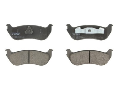 Гальмівні колодки гальмівні trw automotive gdb4132 фото №1