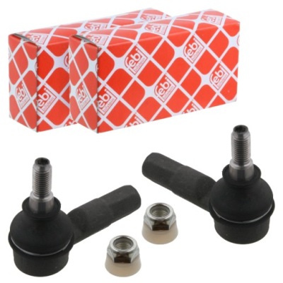 2× febi bilstein 37860 наконечник тяга рулевой поперечный фото №1