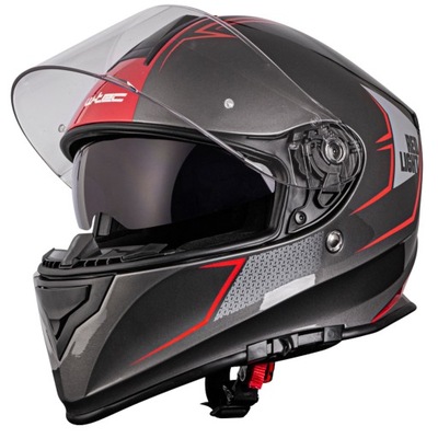 CASCO PARA MOTOCICLETA PRZYCIEMNIONY WIZJER W-TEC V127 RED LIGHT TAMAÑO L  