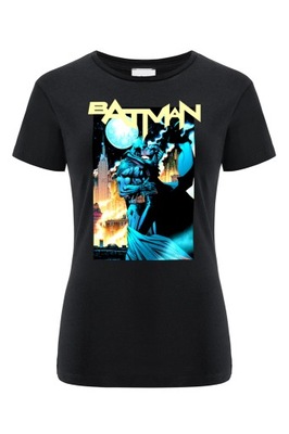 Koszulka damska Batman 005 DC Czarny L