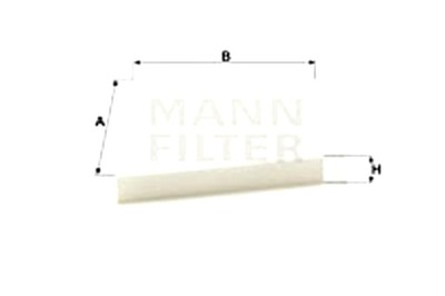 MANN-FILTER FILTRAS KABINOS MERCEDES C CL203 C T-MODEL S202 C T-MODEL 