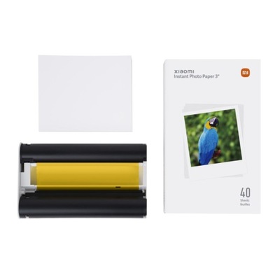 Xiaomi Instant Photo Paper 3" | Papier fotograficzny | 40 arkuszy