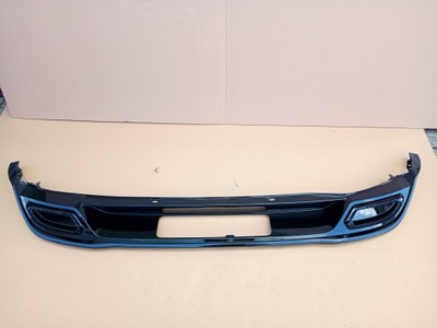 Vw golf vii r-line спойлер диффузор бампера 2017r фото №1