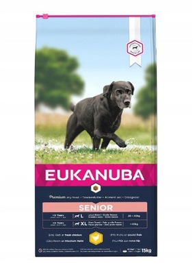 EUKANUBA Senior Large Breed kurczak 15kg