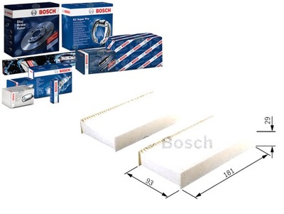 Bosch 1 987 432 167 фільтр, вентиляція простір пасажирський фото №1