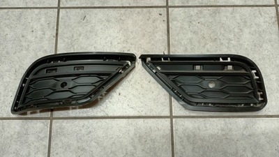 Решітка бампера заднього vw t-roc 17- фото №1