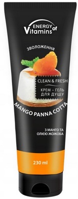 Energy of Vitamins Żel pod prysznic MANGO Panna Cotta 230ml