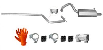 Chrysler pt cruiser 2.0 2.2 2.4 od 2000 r. гасник труба система випускний фото №1