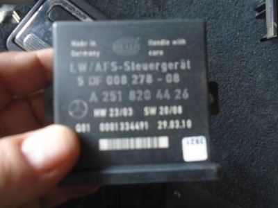 Mercedes w251 модуль света блок управления фото №1