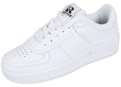 Białe sneakersy przed kostkę VICES 41 EU