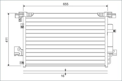 VALEO 814315 КОНДЕНСАТОР