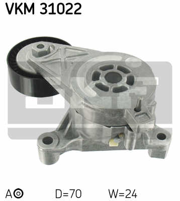 РОЛИК НАТЯЖИТЕЛЬНЫЙ PK SKF VKM 31022 VKM31022