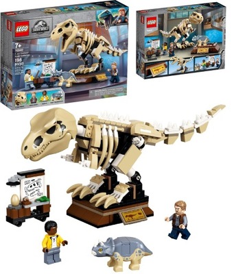 LEGO Jurassic World 76940 Wystawa skamieniałości tyranozaura Prezent
