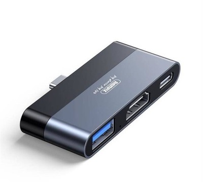 ROZDZIELACZ ROZGAŁĘŻNIK HUB HDMI + USB + USB-C 4K