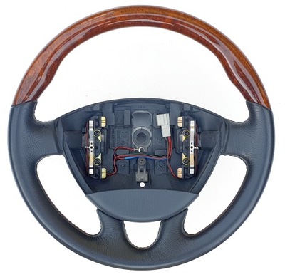 RENAULT TRAFIC II LAGUNA STEERING WHEEL WOOD UNIKAT  