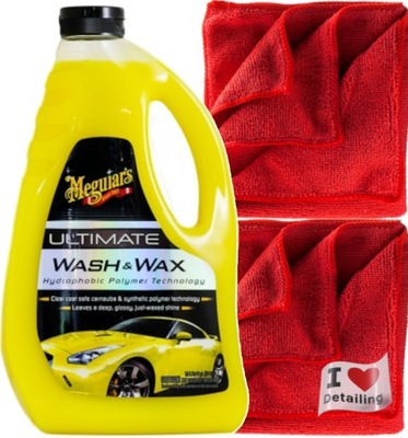 MEGUIARS Ultimate Wash Wax 1,4L Szampon z Woskiem