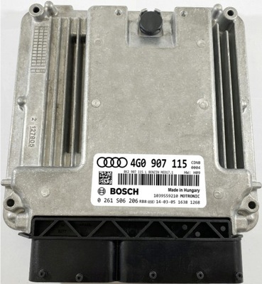 COMPUTADOR ECU AUDI A6 2.0 4G0907115 0261S06206  