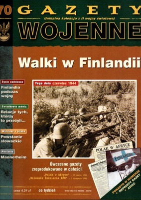 Gazety Wojenne 70 Walki w Finlandii