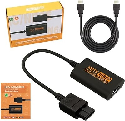 HDMI Converter for NintendoNGC N64 SNES SFC 1080P HDMI with 4:3/16:9