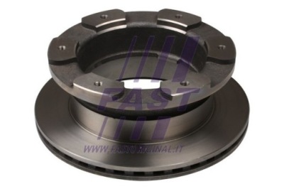 Fast диск ham iveco daily 06 задняя l/p вентиляция фото №1