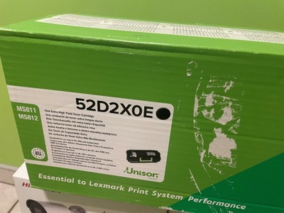 Toner Lexmark 52D2X0E - Lexmark MS812, MS811