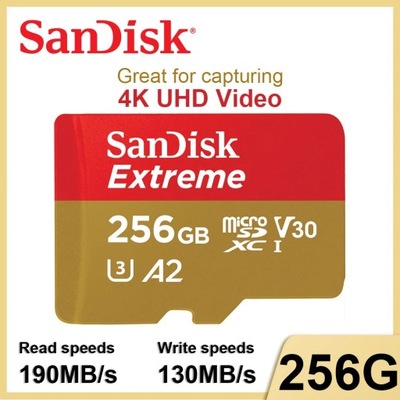 SanDisk Karta pamięci micro SD card 256GB