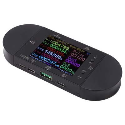 Woltomierz cyfrowy Tester USB Detektor napięcia Amperomierz Power PD PX