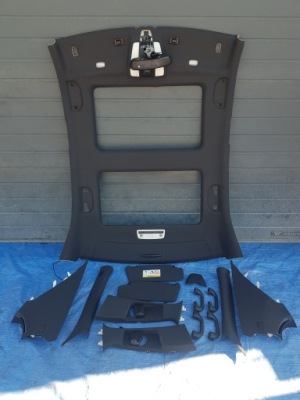 Mercedes w212 sedan amg панорама czarna стеля стеля комплект фото №1