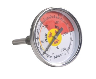 termometr BBQ do WĘDZARNI GRILLA 0-250°C 101250