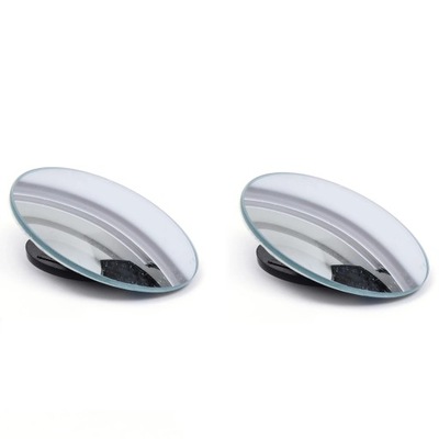 2pcs Car Blind Spot Mirror 360 Degree Rotating Frameless Auxiliary R~59807